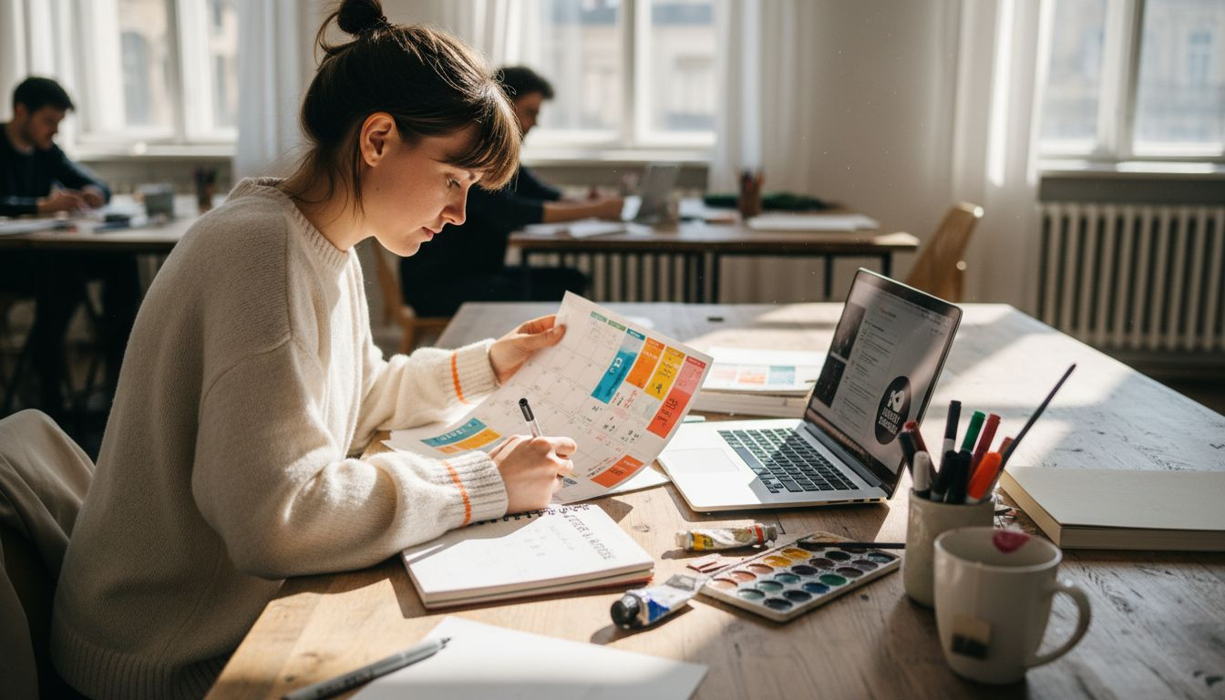 7 legnépszerűbb naptár minta kisvállalkozóknak és kreatívoknak