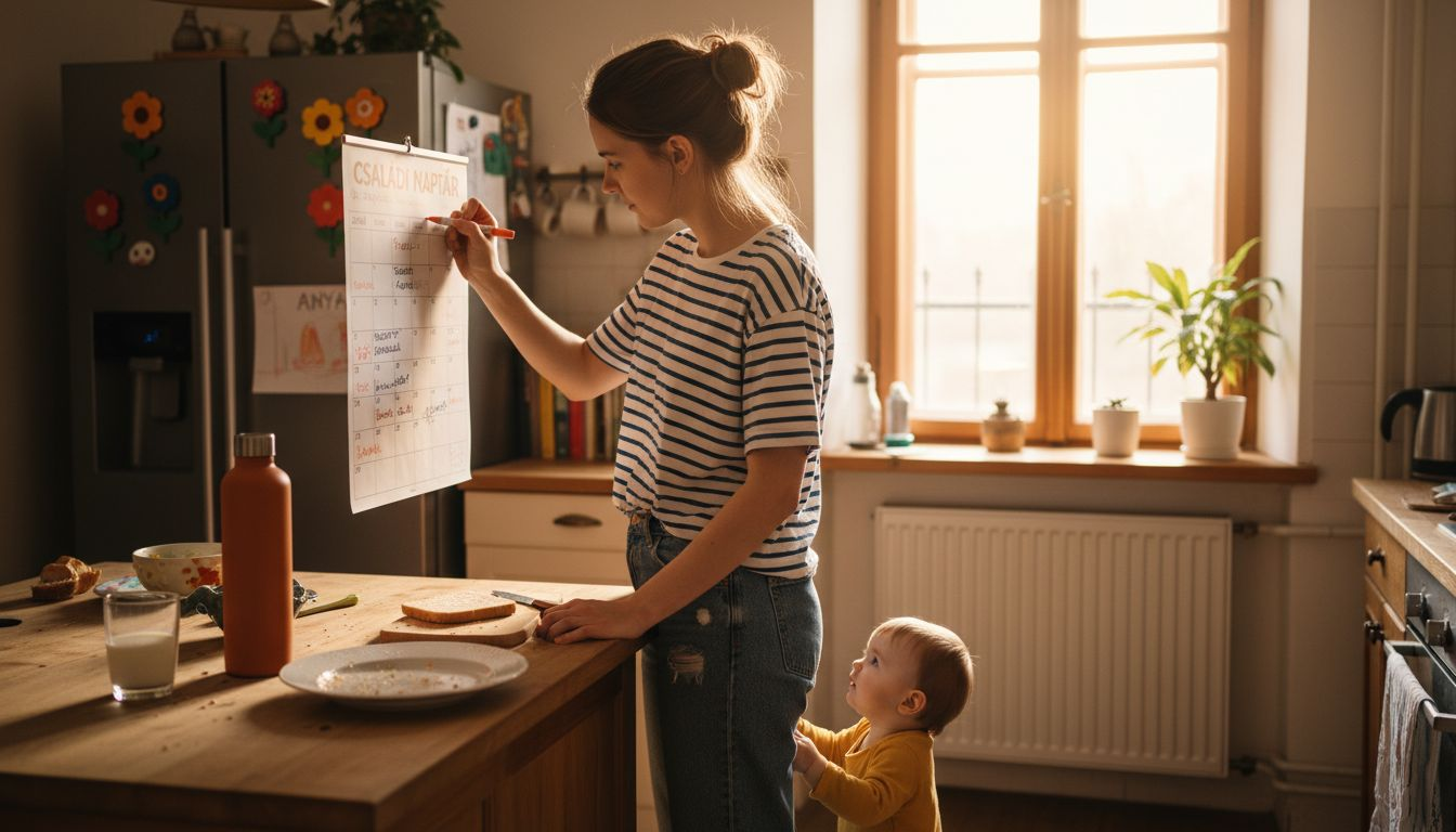 7 praktikus tipp: naptári stílusok listája fiatal anyáknak