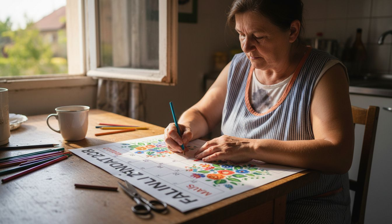 Díszítés szerepe a naptárban – Személyesség és kreativitás