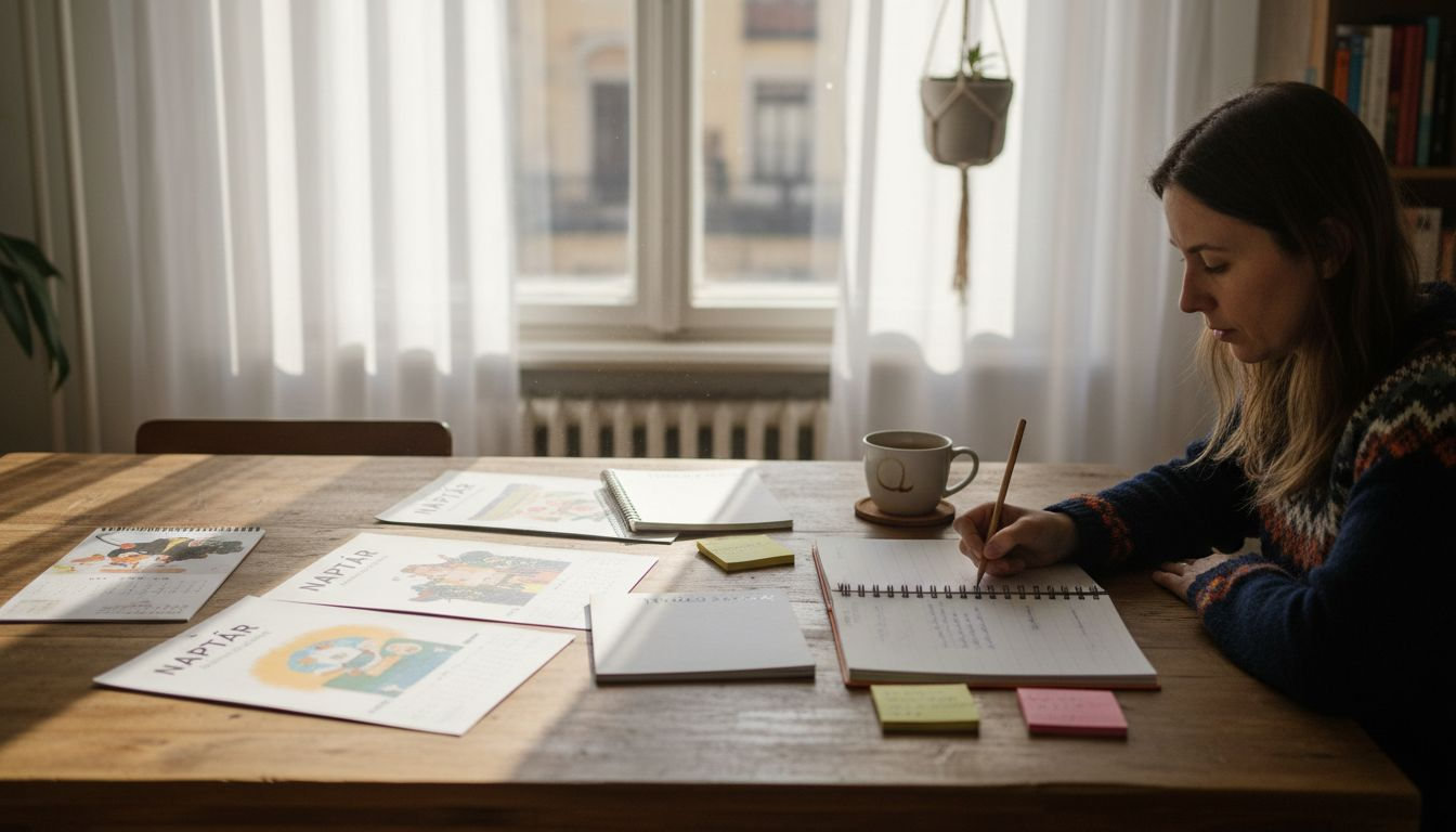 7 tervezési checklist tipp kreatív naptár választáshoz