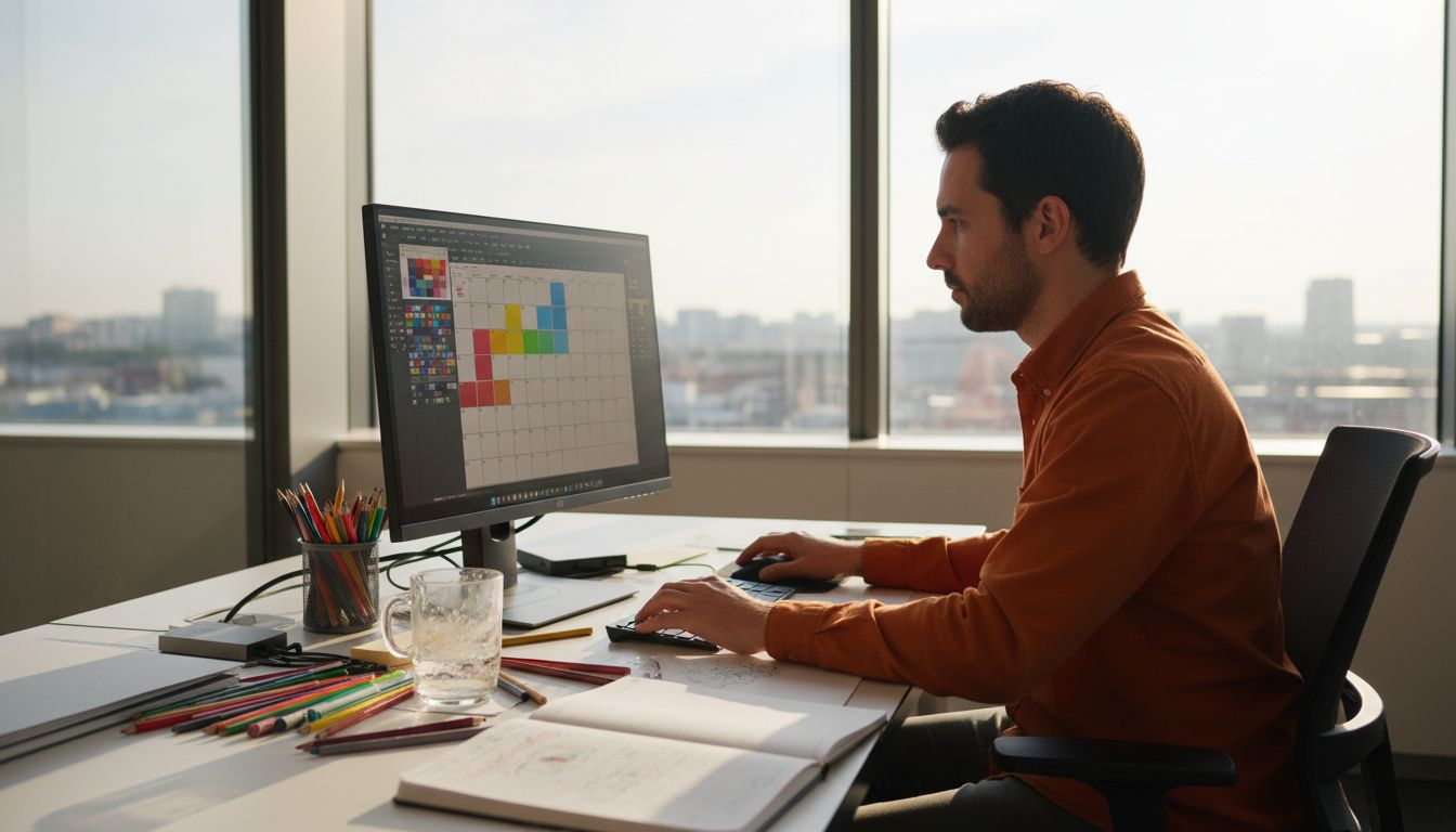 Színes tervező elkészítése céges brandinghez egyszerűen